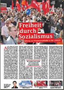 Zeitung Freiheit durch Sozialismus
