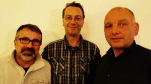 V.l.n.r. Cemal Demirci, Dr. Carsten Labudda, Matthias Hördt.